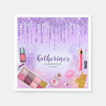 Fête spa Glam Girl Anniversaire Salon de fête viol