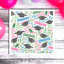 Fêtes de fin d'études Champagne Confetti Colorée