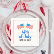 Feu d'artifice du drapeau américain du 14 juillet