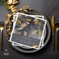 Feuille d'or Impasto noir