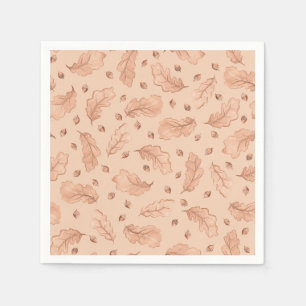 Serviette En Papier Feuilles d'automne