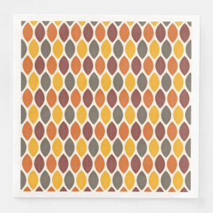 Serviette En Papier Feuilles d'automne
