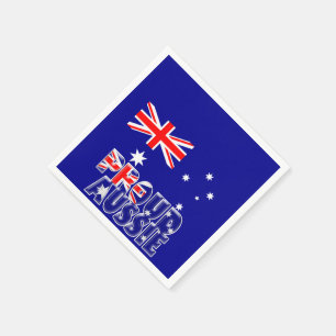 Serviette En Papier fière Aussie