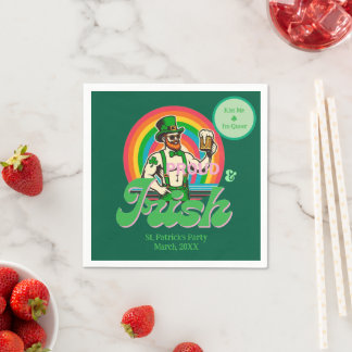 Serviette En Papier Fière et irlandaise St Patrick Custom LGBTQ+