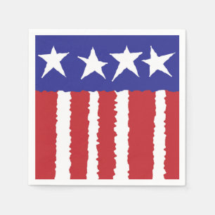 Serviette En Papier Fierté patriotique