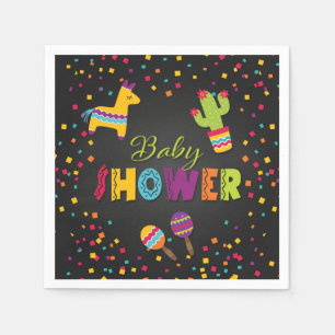 Serviette En Papier Fiesta Baby shower Napkin