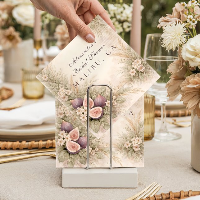 Serviette En Papier Fig Orchard Élégance Baby Shower (Créateur téléchargé)