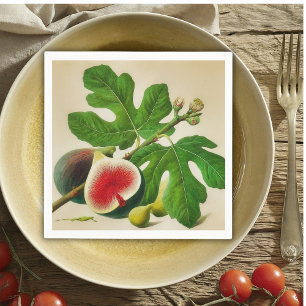 Serviette En Papier figues vintages