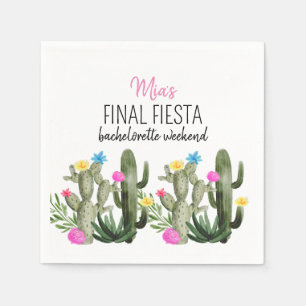 Serviette En Papier Finale Fiesta Party Napkin