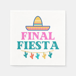 Serviette En Papier Finale Fiesta Sombrero