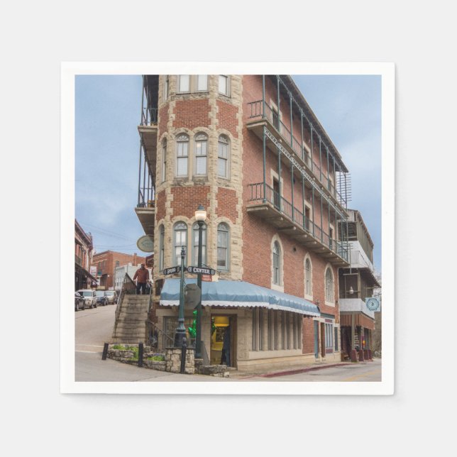 Serviette En Papier Flatiron Flats Eureka (Devant)