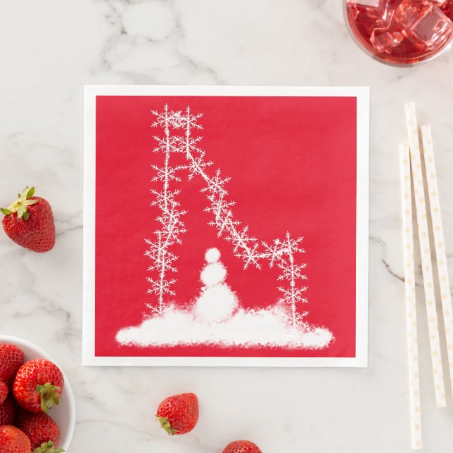 Serviette En Papier Flèche de neige de l'Idaho (En situation)