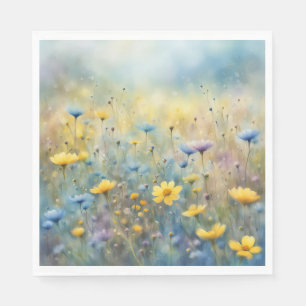Serviette En Papier Fleur sauvage d'été Meadow