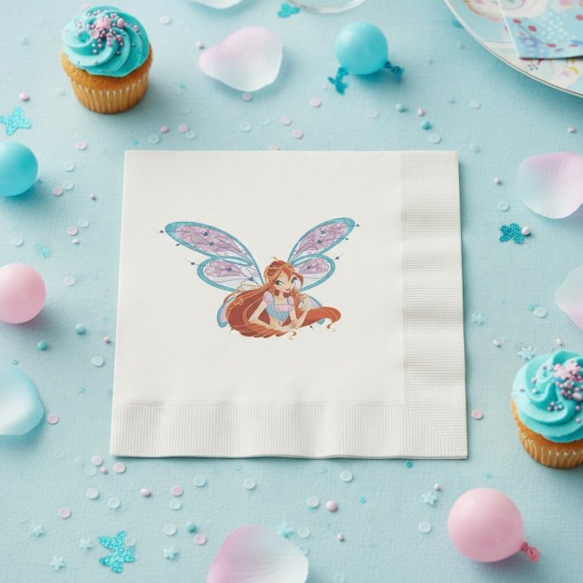 Serviette En Papier Fleurir (Créateur téléchargé)
