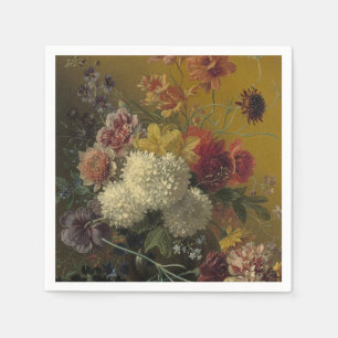 Serviette En Papier Fleurs de maître hollandais antique Georgius van O