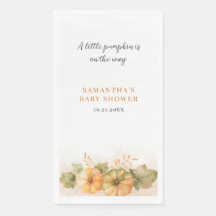 Serviette En Papier Fleurs de rouille font tomber les filles de la dou