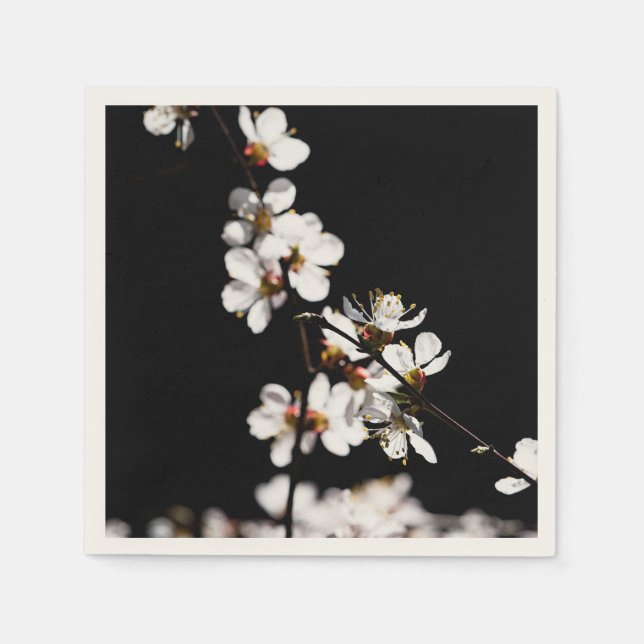 Serviette En Papier Fleurs de sakura (Devant)