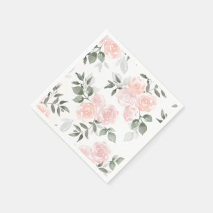 Serviette En Papier Fleurs du jardin