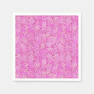 Serviette En Papier Fleurs roses et orchidées, arrière - plan d'orchid