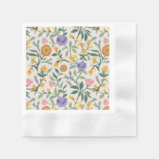 Serviette En Papier Fleurs sauvages