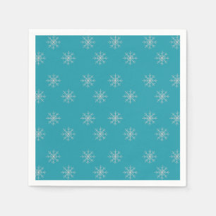 Serviette En Papier Flocon de neige 