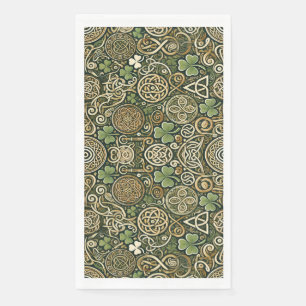 Serviette En Papier Floraison celtique