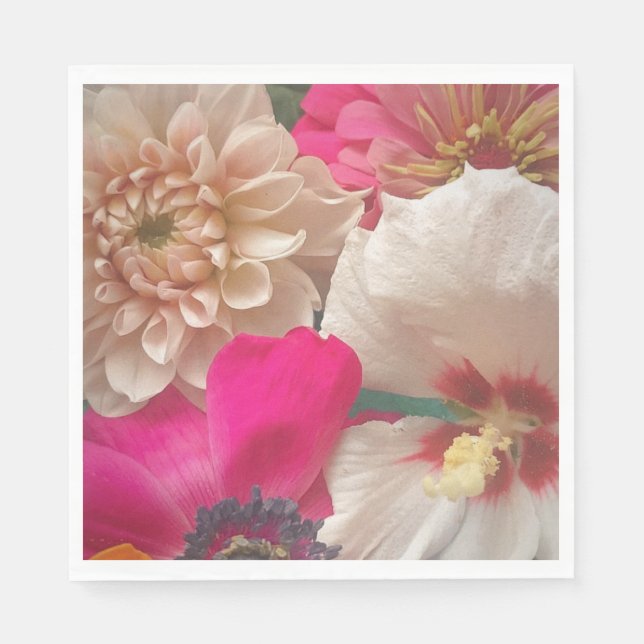 Serviette En Papier floraisons (Devant)
