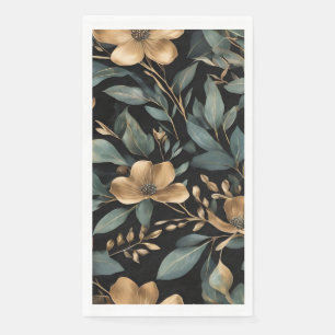 Serviette En Papier Floral d'Eucalyptus