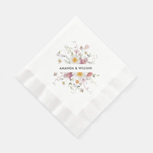 Serviette En Papier Floral vintage
