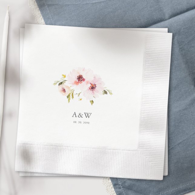 Serviette En Papier Floral vintage (Créateur téléchargé)