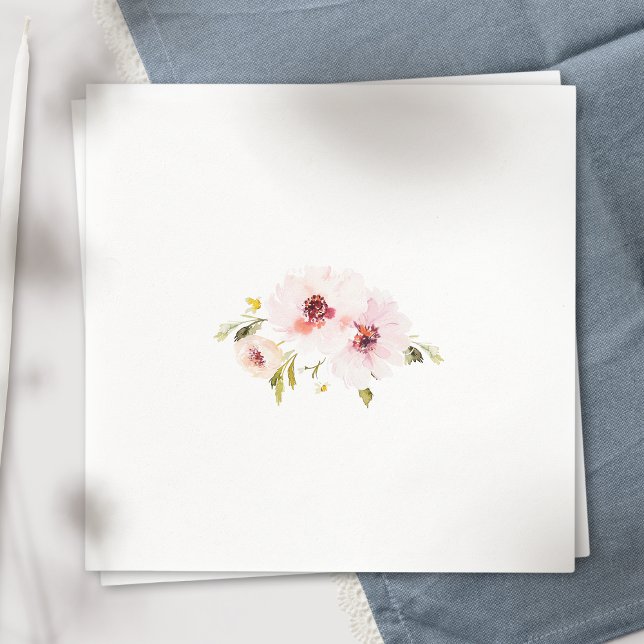 Serviette En Papier Floral vintage (Créateur téléchargé)