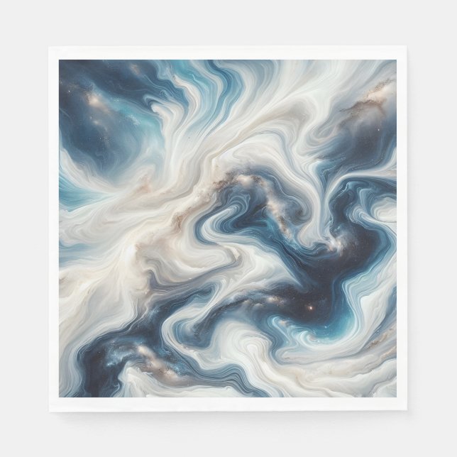 Serviette En Papier Flux de nébuleuse (Devant)