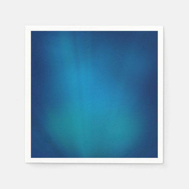 Serviette En Papier Flux sous-marin bleu profond (Devant)