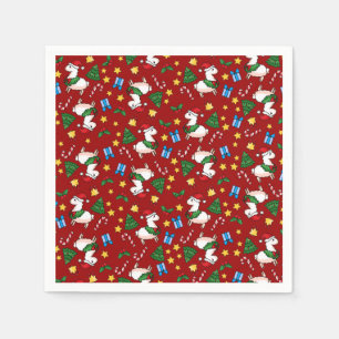 Serviette En Papier Folie de lama de vacances