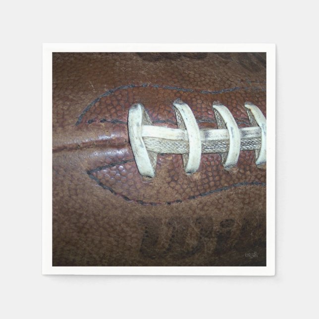 Serviette En Papier Football (Devant)
