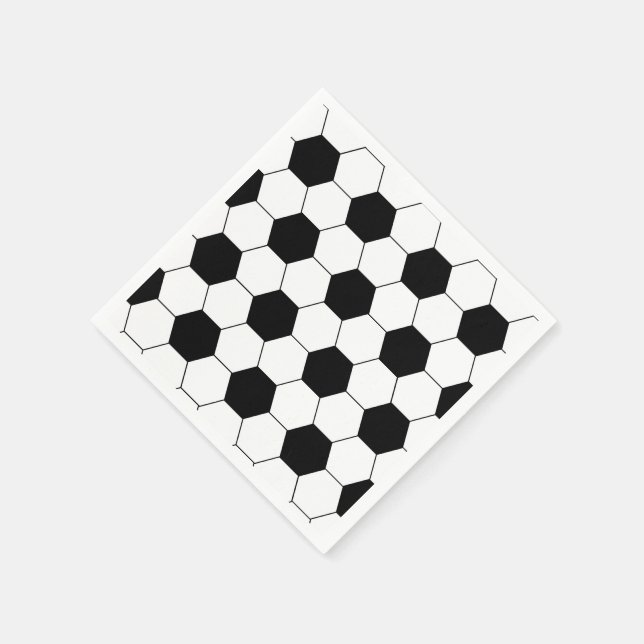 Serviette En Papier Football Thème Anniversaire (Coin)