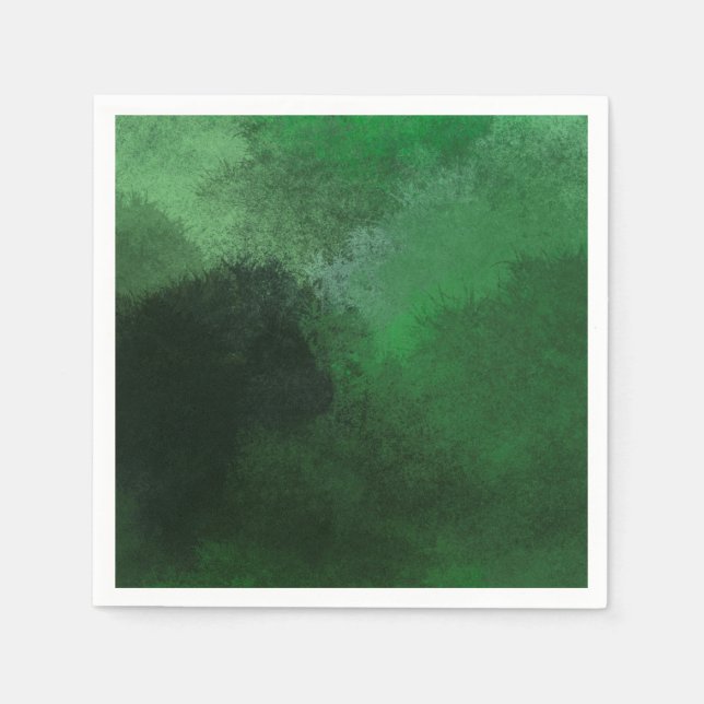 Serviette En Papier forest green (Devant)