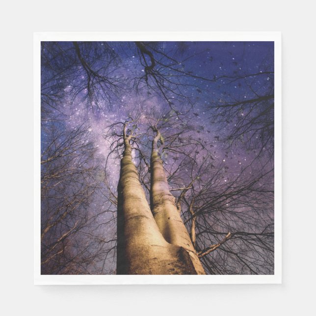 Serviette En Papier Forêt enchantée (Devant)