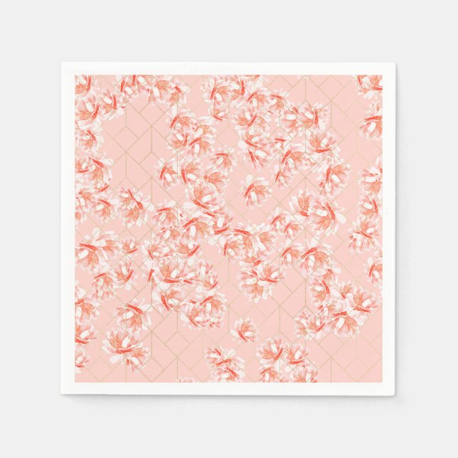 Serviette En Papier Forêt pétrifiée (Devant)