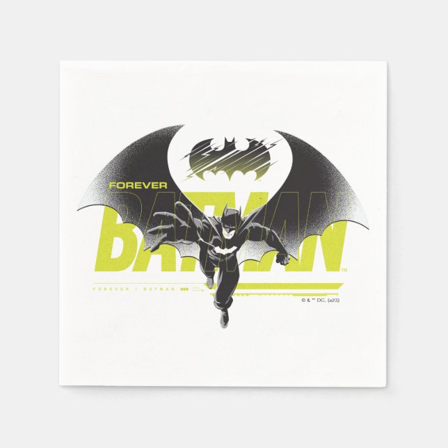 Serviette En Papier Forever Batman Atteindre Graphisme (Devant)