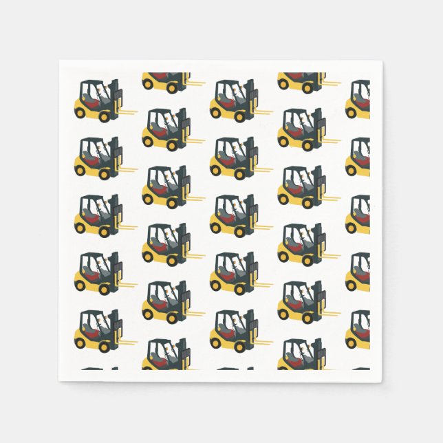 Serviette En Papier Forklift (Devant)