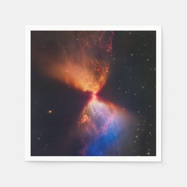 Serviette En Papier Formation de protostar de JWST Hourglass (Devant)