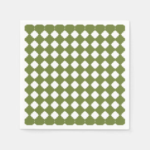 Serviette En Papier forme géométrique
