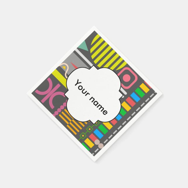Serviette En Papier Formes diverses (Coin)