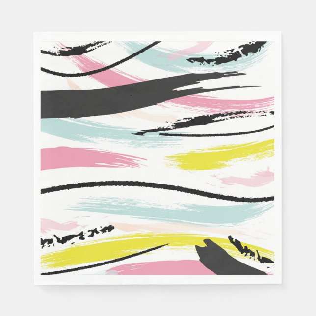 Serviette En Papier Fouillis (Devant)