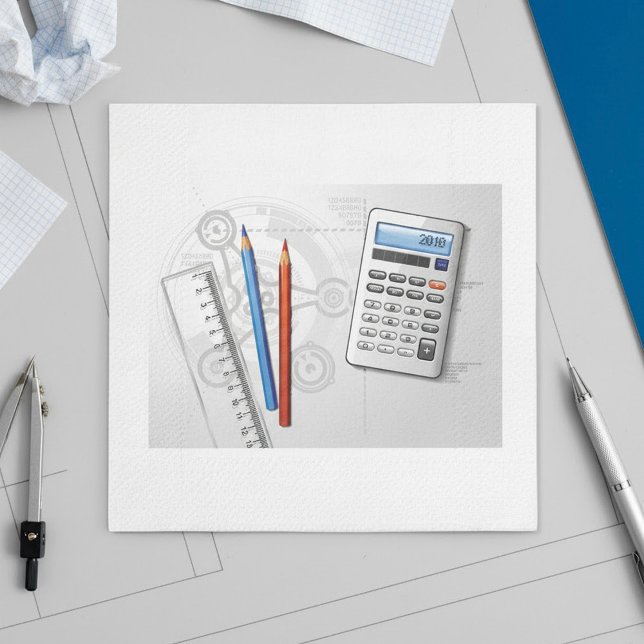 Serviette En Papier Fournitures de bureau de dessin technique (Créateur téléchargé)
