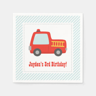 Serviette En Papier Fournitures de fête d'anniversaire pour garçons av
