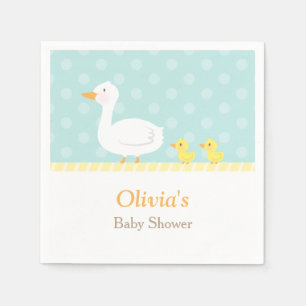Serviette En Papier Fournitures de fête pour Baby Shower Jumeaux Bébé