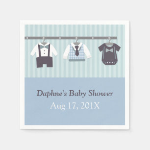 Serviette En Papier Fournitures de fête pour Baby Shower pour garçon,