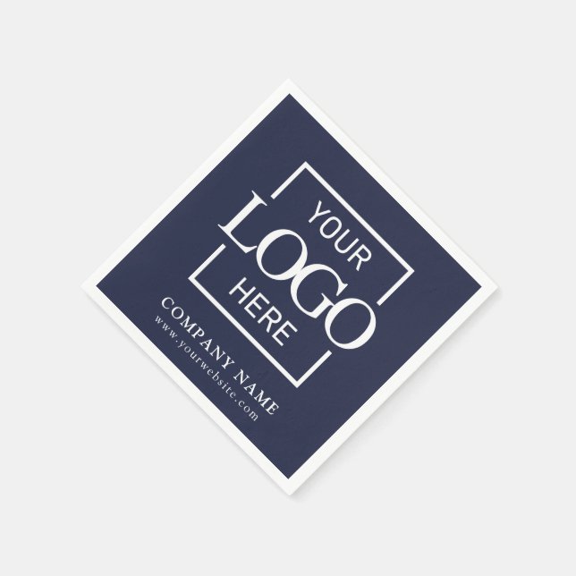 Serviette En Papier Fournitures de fête sur mesure avec logo d'entrepr (Coin)